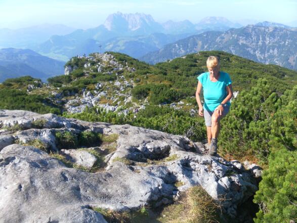 am Steinplattengipfel