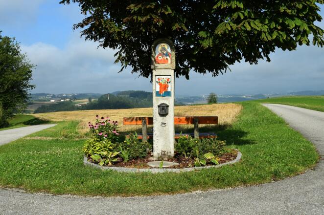 Aussichtsplatzl beim Marterl in Haarland