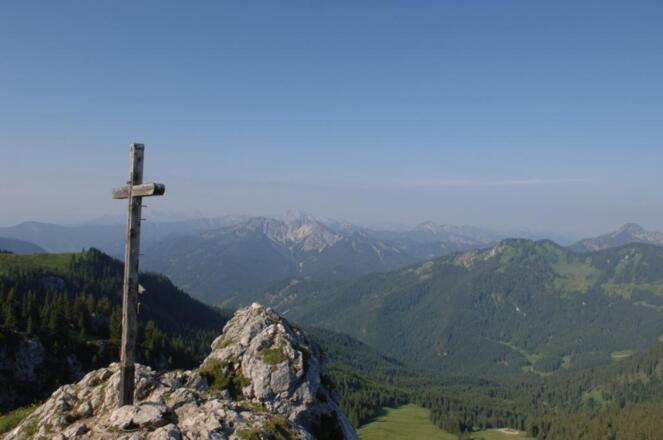 Am Gipfel des Taubensteins