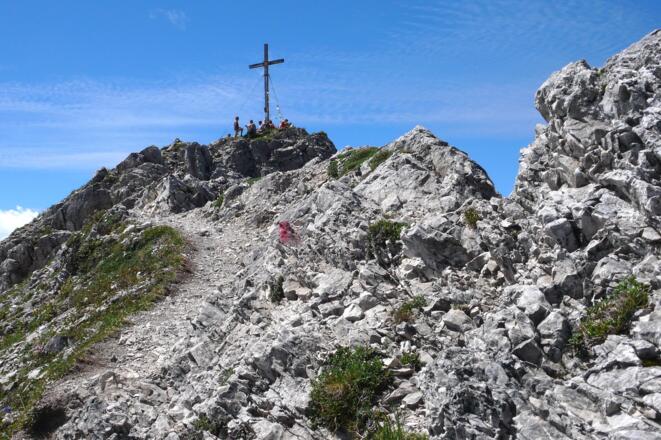 Gipfel der Kreuzspitze