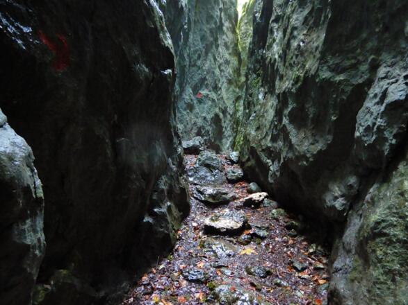 Die Steinklüfte bei St. Gilgen