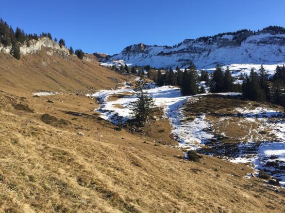 erster Blick zu Hohen Matona