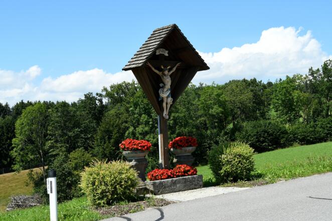 Marterl - kurz vor der Ortseinfahrt in Windhaag
