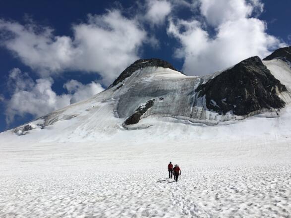 Blick zurück auf die NW