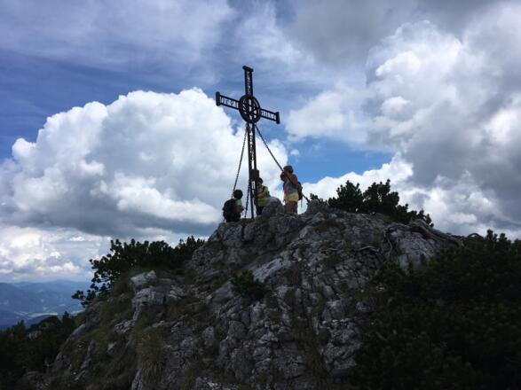 Der Gipfel der Stumpfmauer