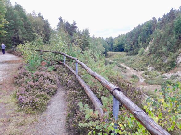 Blick in Quarzabbautal