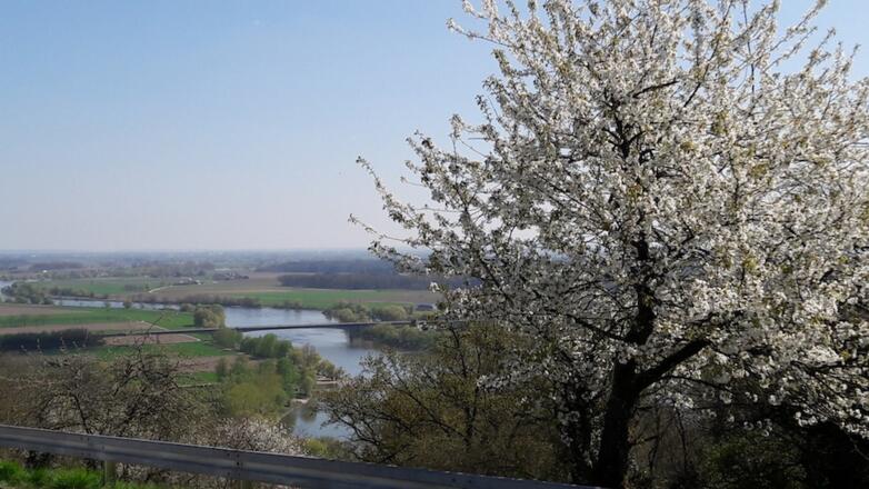 Blick vom Berg nach Süden