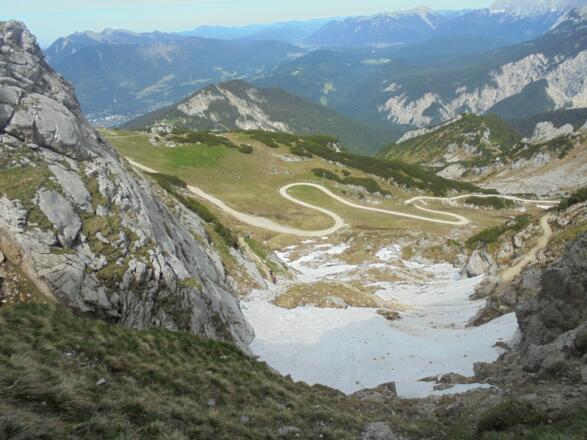 Höllentor - Blick Richtung Sonnalpin