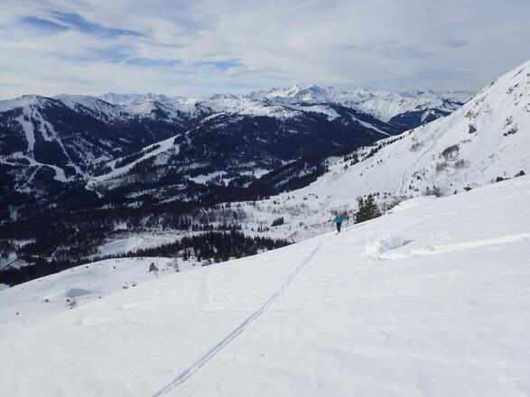 Im unteren Teil vom Mitterriedel