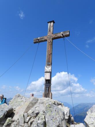 Am Gipfel der Vallüla