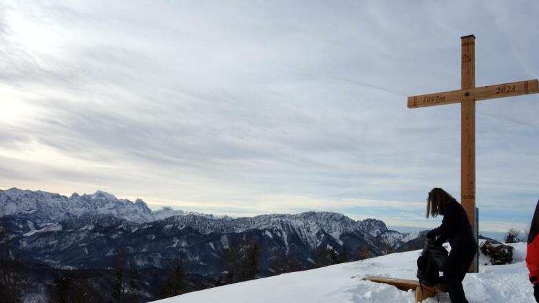 Neues Kreuz (Aufnahme Winter 2023)