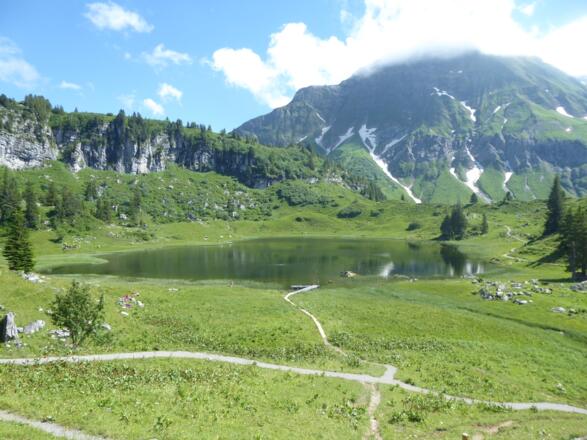 Körbersee vor Juppenspitze