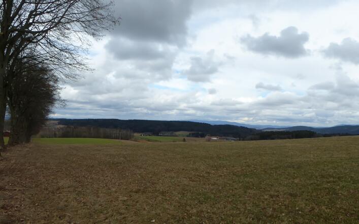 Blick auf den Hohen Bogen