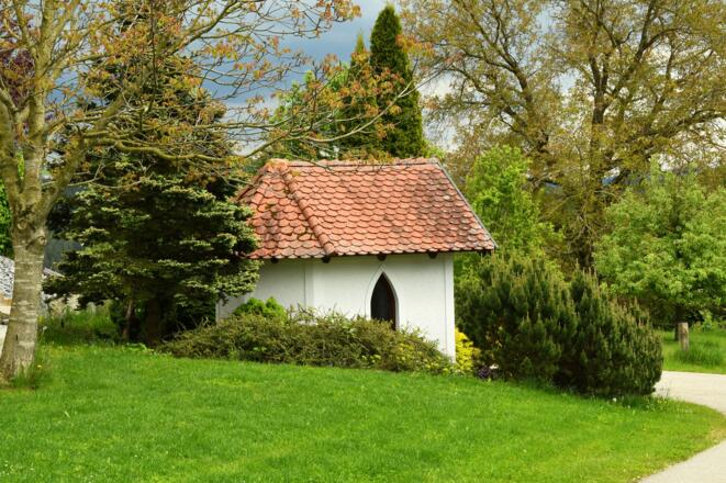 Wunderschöne Kapelle bei der Bio-Käserei Ortner