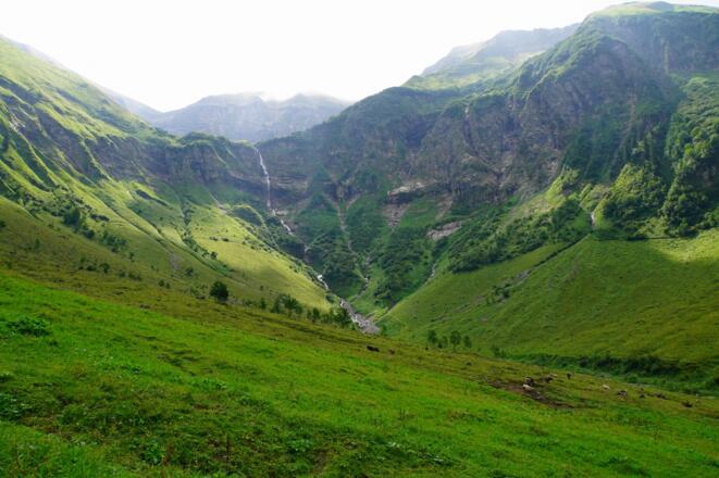 Blick in das malerische Ende des Dietersbachtals