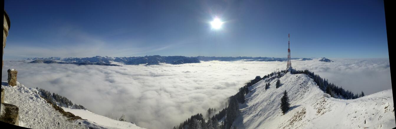 Gipfelpanorama - 180°