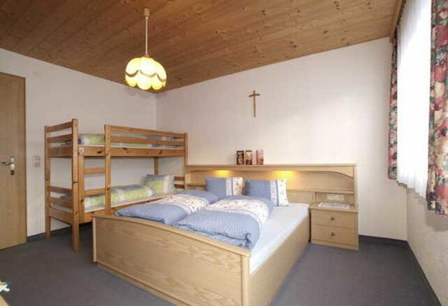 Schlafzimmer der Ferienwohnung