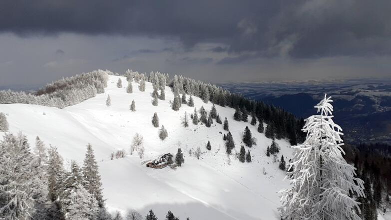 Tiefblick Gradnalm und Herrentisch