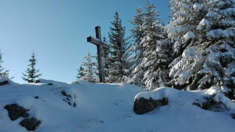 Gipfelkreuz am Wasserkopf 1442 m