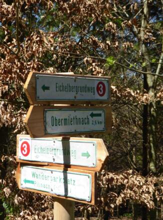 Wegmarkierung ist gut!