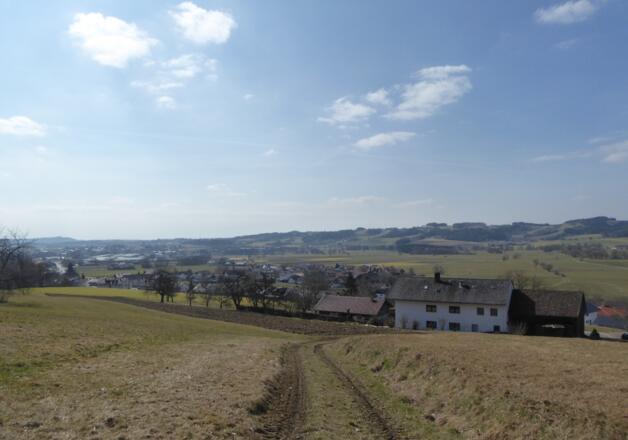 Blick nach Hunderdorf