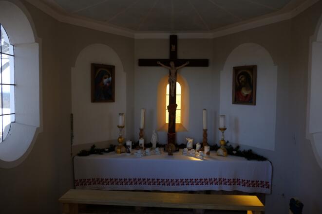 Blick in die Frimmerkapelle