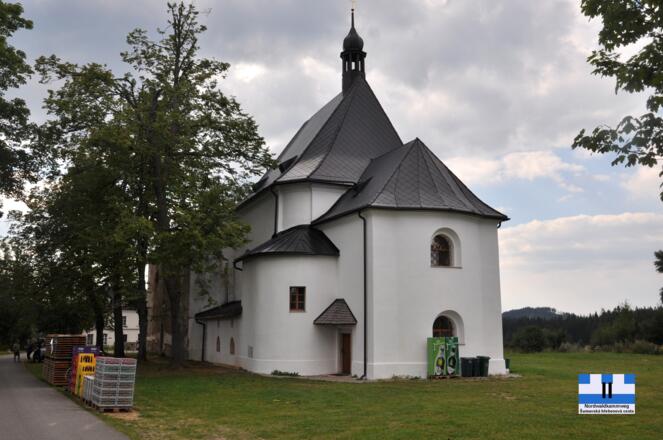 Kirche von Pohoří na Šumavě
