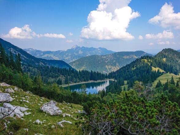 Blick auf den Soinsee