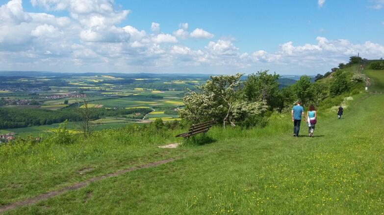 Ausblick vom Staffelstein
