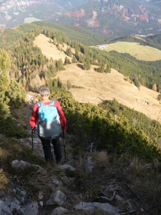 Nordostgrat zur Falkenmoosalm