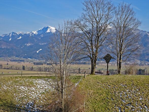 Stern: Blick auf die Benediktenwand