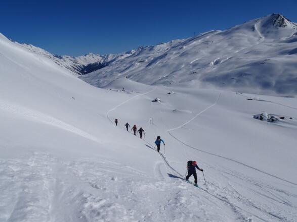 Aufstieg zur Lareinfernerspitze