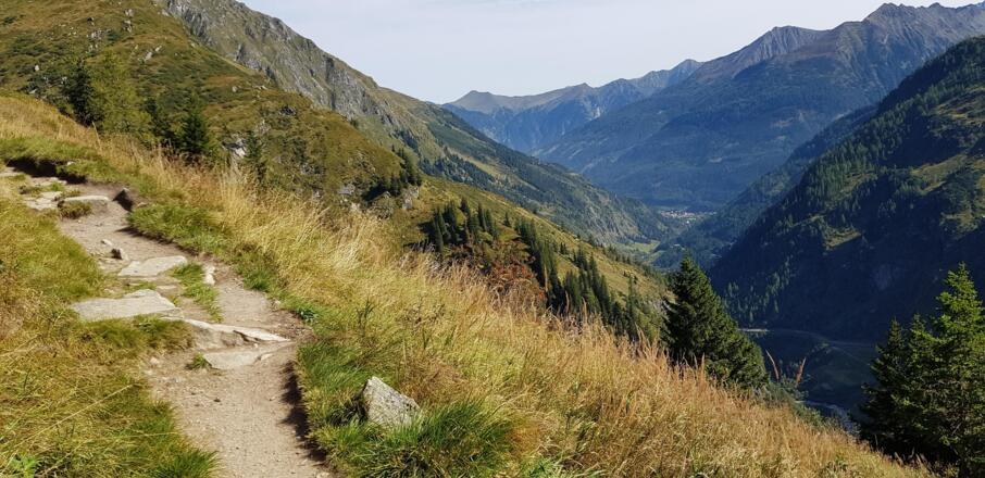 Blick talauswärts Richtung Böckstein
