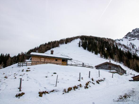 Direkt nach der Ecker Alm auf den nächsten schönen Hang.