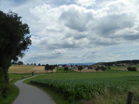 Blick zurück auf Zinzenzell
