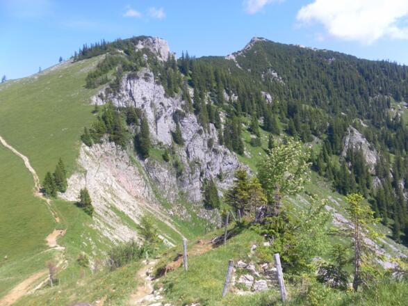 Tanzeck und Aiplspitz vom Rauhkopf