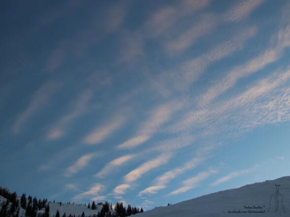 abendliche Schleierwolken