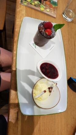 Dessert im Gasthaus Brauhaus Freistadt