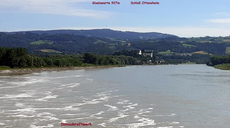 Donaukraftwerk überqueren