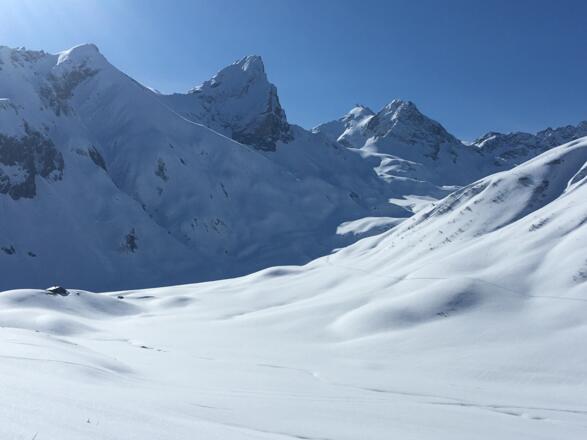 Blick zur Rockspitze