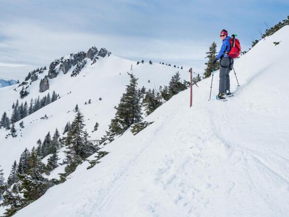 Die Querung von der Seewand zur Lacherspitz