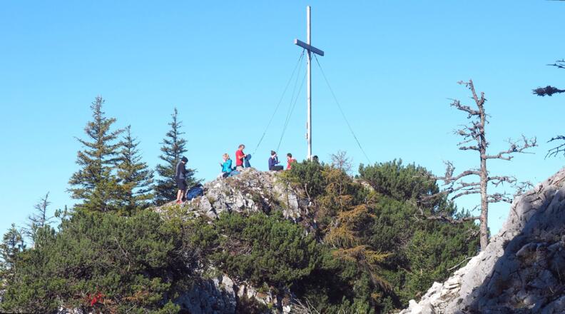Zwillingskogel 1405m vom Ostgipfel