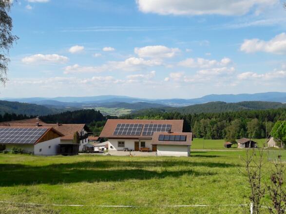 Aussicht nach Norden bei Münchshöfen