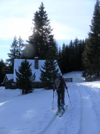 Abzweig bei Hiaslhütte