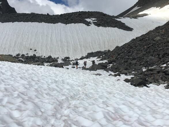 Weg zum Winnebachseejoch