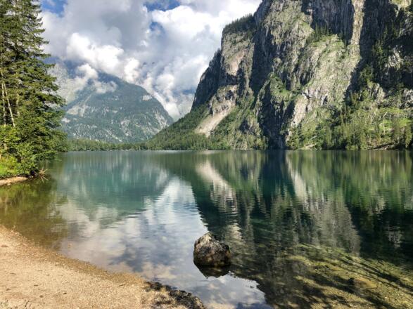 Der Obersee am Königssee
