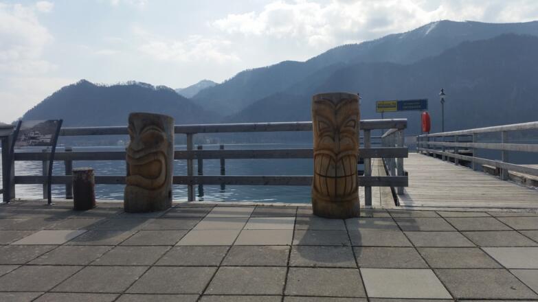 Unterach, Bootsanlegestelle