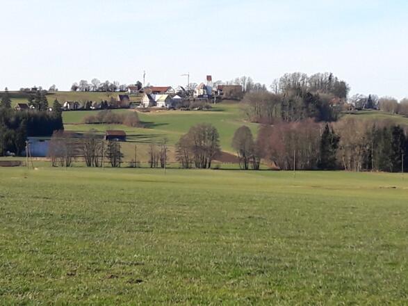 Theinselberg vom Wanderweg aus gesehen