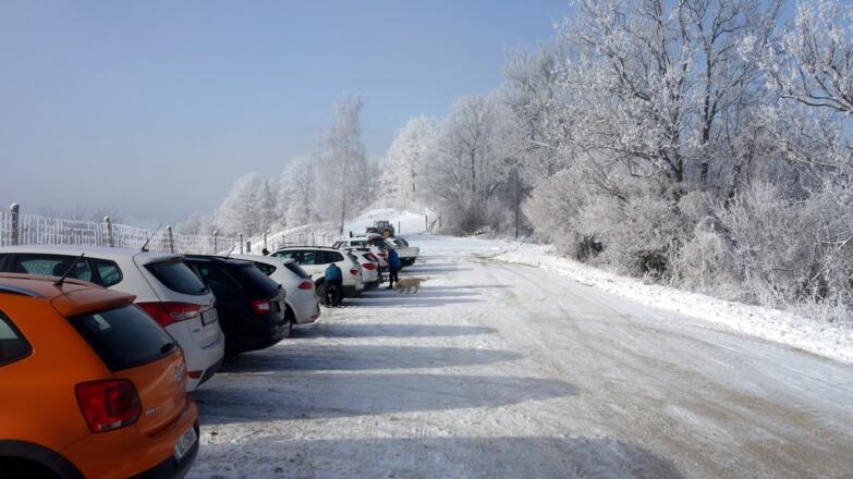 Rieserberg-Parkplatz ~695m