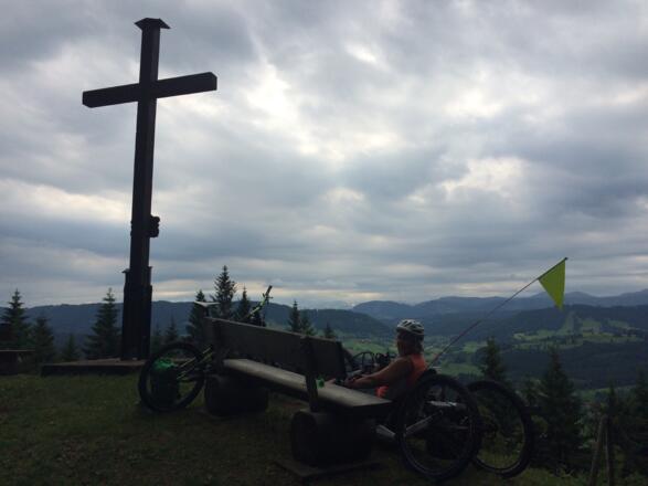 Geandioser  Blick vom Grat der Kugelrunde